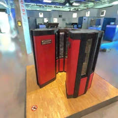 Nixdorf computer museum - Cray-2 supercomputer (1985)