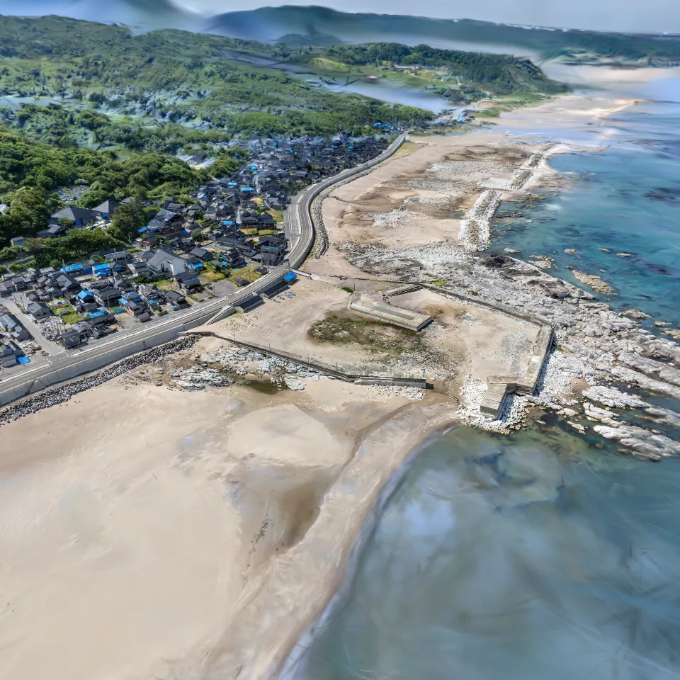 Kaiso Coast uplifted by the 2024 Noto Peninsula Earthquake (能登半島地震で隆起した鹿磯海岸)