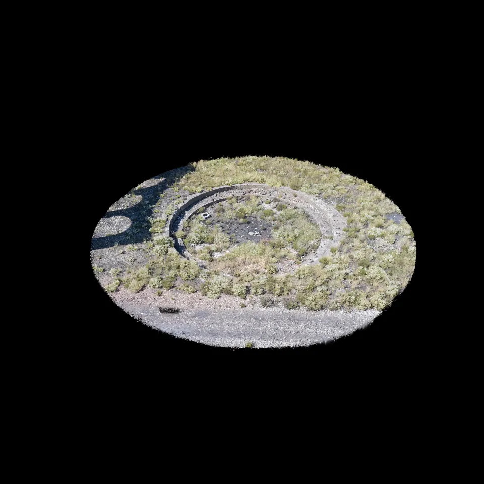 Círculo rotación máquinas