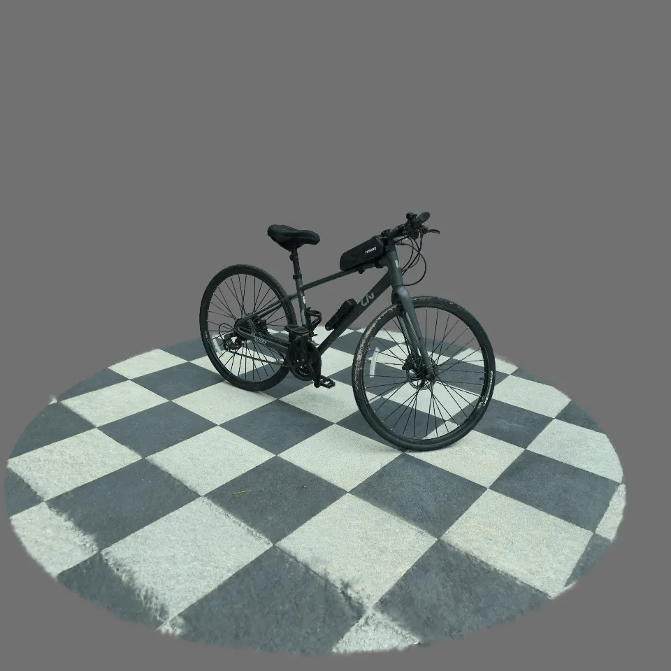 MipMap 3DGS Showcase (bicycle)