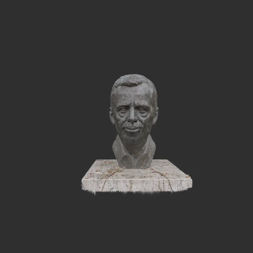 Václav Havel bust