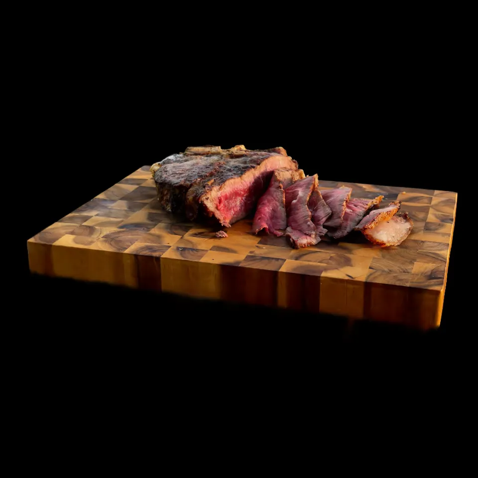 Steak in the Colors of Sunset