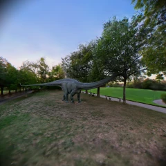Diplodocus Dinosaur, Wasserturm, Bruderholz, Basel, Switzerland