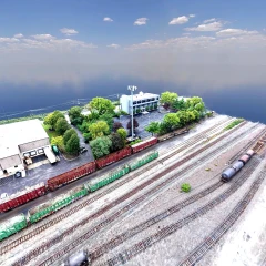 Cell Tower 4K Vidro 3DGS