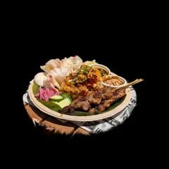 Chicken Satay Plate