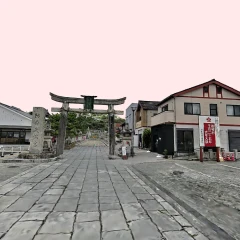 防府天満宮：参道ー本殿ー春風楼
