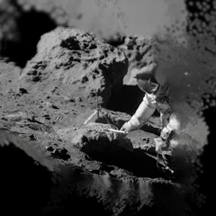 Apollo 15 Dave Scott at St. 9a – NASA