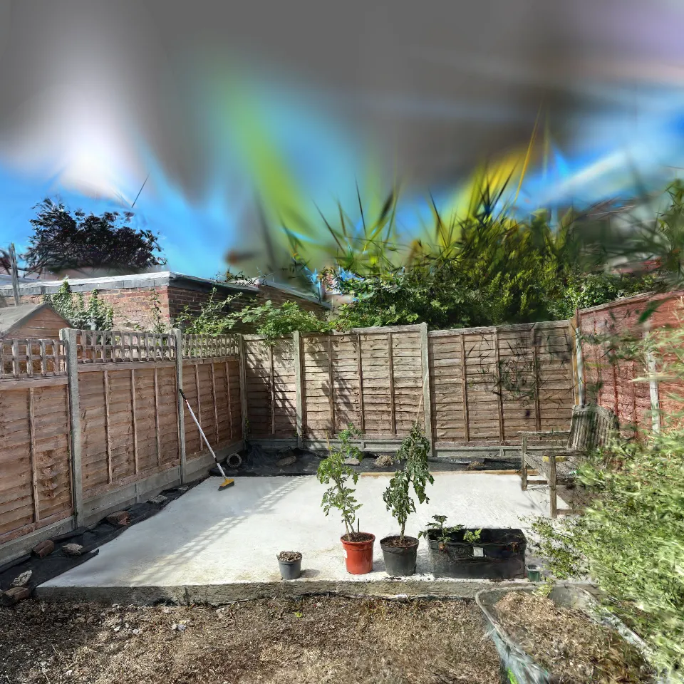 Garden Room Build - Before