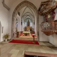 Pilgrimage Church of St. Thomas, St. Thomas am Blasenstein – Interior