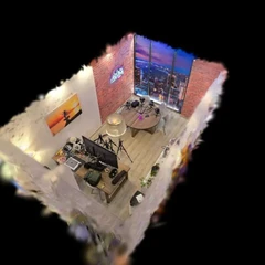 Skyline Talks podcast studio (XGRIDS PortalCam)
