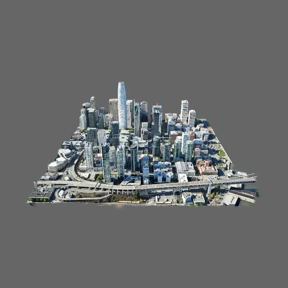 South of Market, San Francisco (7m splats)