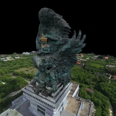 Garuda Wisnu Kencana statue-Antigravity