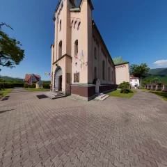 Dji Osmo 360 - test - St. Mary Magdalene Roman Catholic Parish in Międzybrodzie Bialskie - Poland