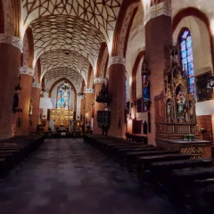 Co-Cathedral Basilica, Roman Catholic Parish of St. James the Apostle in Olsztyn, Poland.