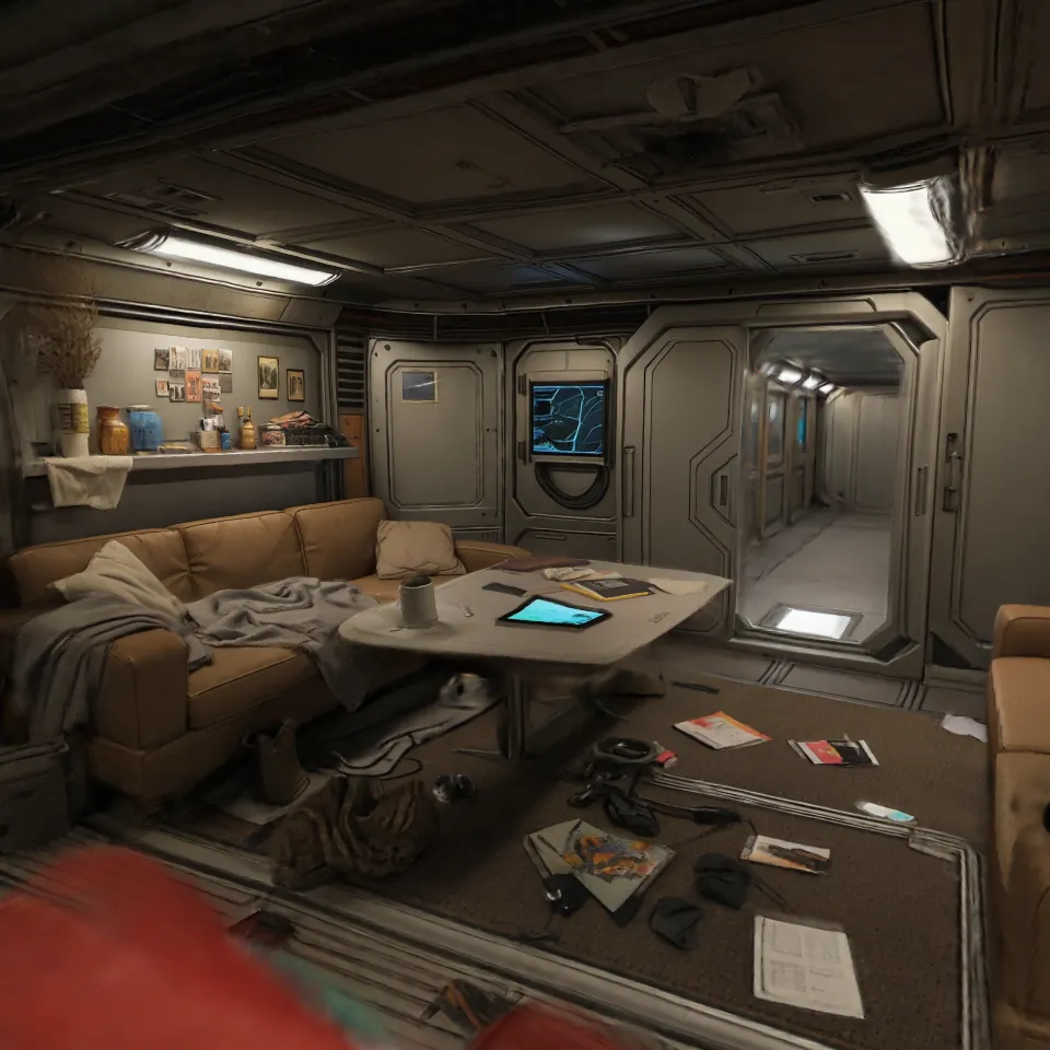 Interior spaceship