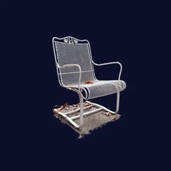metal chair