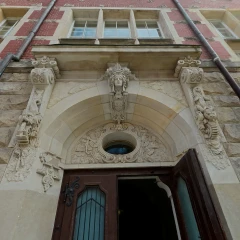 The portal to the Department of Geotechnical and Hydraulic Engineering at Gdańsk Tech, Poland