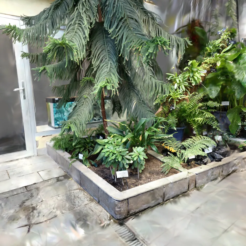 Tartu Botanical Garden Greenhouse test