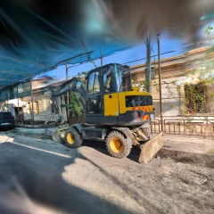 Excavator — 3D Gaussian Splatting Reconstruction
