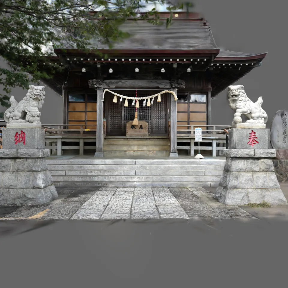 A quiet Japanese temple