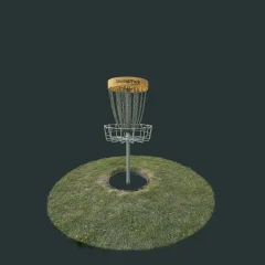 Disc Golf basket