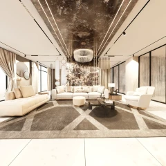 Luxury interior scene