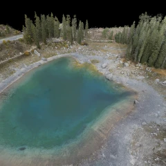 Lake Carezza Drone Images