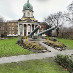  BL 15-inch Mk I naval guns at IWM London