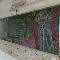 Blackboard Art for Teacher's Day