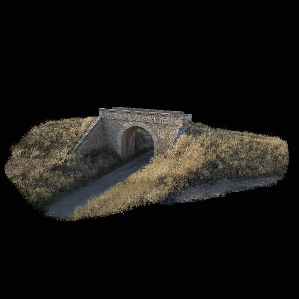 Puente de la Estación de Muniesa