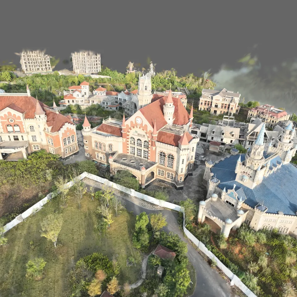 MipMap 3DGS Showcase (drone mapping)