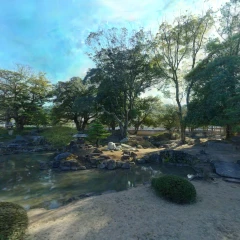 英雲荘：庭園　OSMO 360
