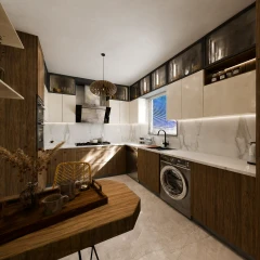 Kitchen room.