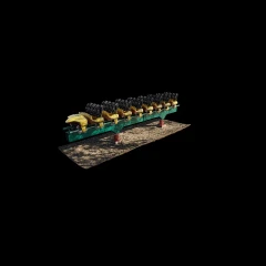 Kumba Busch Gardens Tampa rollercoaster train