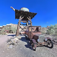 Nelson Ghost Town, Water Tower, Las Vegas NV (XGRIDS PortalCam)