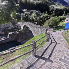 Verzasca River - Ponte dei Salti, Switzerland (XGRIDS PortalCam)