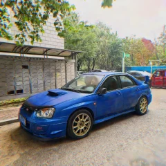 Blue & Gold Rally Icon｜WRX STI