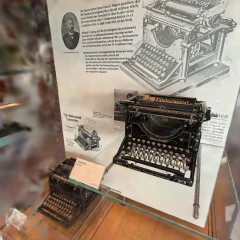 Nixdorf computer museum - Underwood typewriters