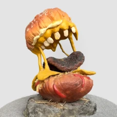 Hambuster burger figure - 2010 - by Mony Cazamea