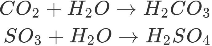 Entstehung von Säuren aus Nichtmetalloxiden Entstehung von Säuren aus Nichtmetalloxiden