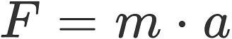 Physikalische Kraft: 2. Newtonsches Axiom Physikalische Kraft: 2. Newtonsches Axiom