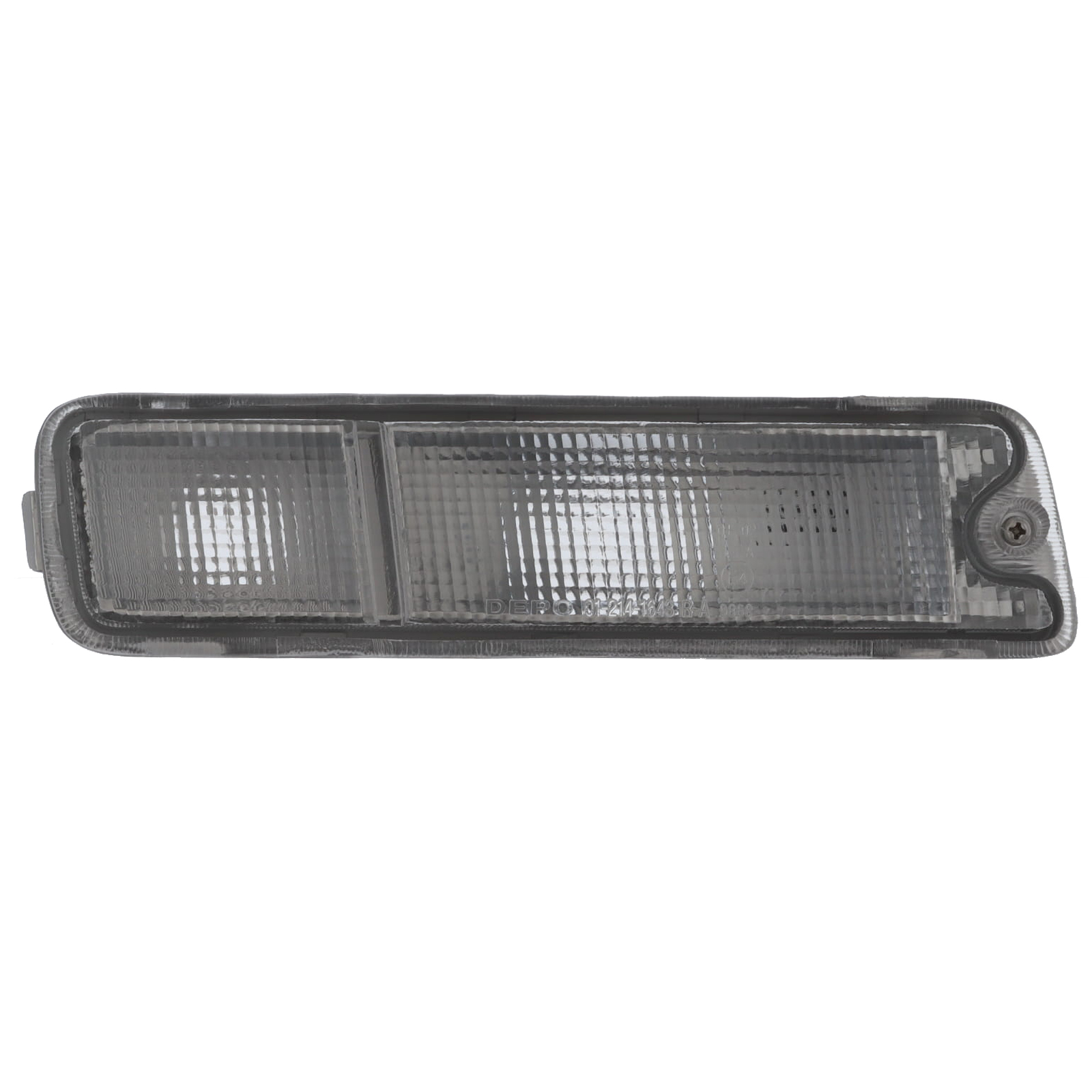 Ultimate Styling Front Indicator Lights & Side Lamps For Mitsubishi L200 1996-2006, Clear, 1 Pair, E-Marked