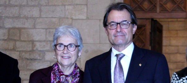 Artur Mas Muriel Casals