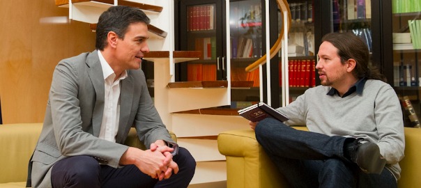 Pedro Sánchez i Pablo Iglesias, en una imatge d'arxiu.