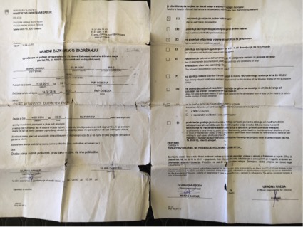 Els papers de la deportació de l’Anwar