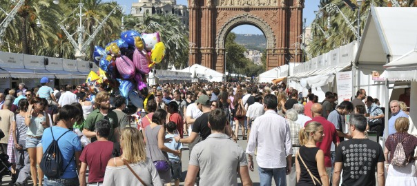 Mostra de vins i caves de Catalunya, al passeig Lluís Companys.