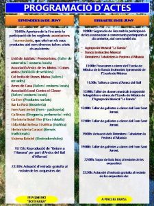 Fira del Comerç Local d'Alfarrasí