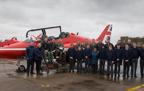 Cadets And Red Arrows
