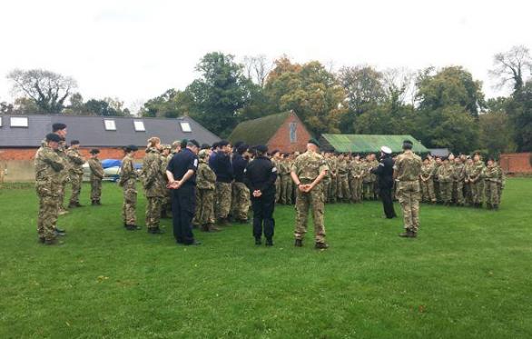 Cadets Inspection