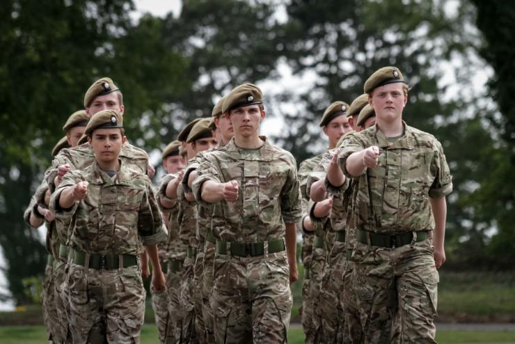 Drill | Combined Cadet Force